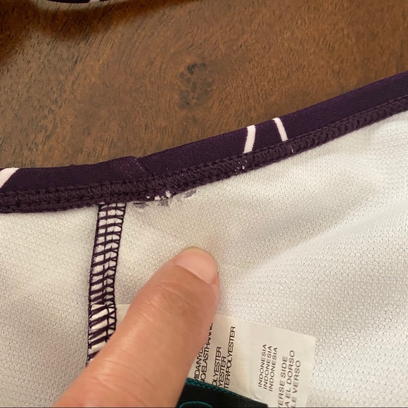 Women's High Neck Keyhole 1Piece Swimsuit XL - Picture 9 of 10